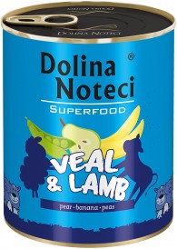 DOLINA NOTECI SUPERFOOD Cielęcina i Jagnięcina 800g - Zdjęcie nr 2