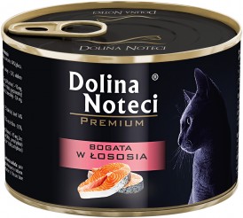 DOLINA NOTECI PREMIUM Kot Łosoś 185g puszka