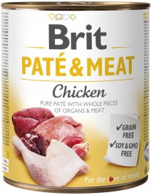 BRIT Paté / Meat Chicken KURCZAK 800g - Zdjęcie nr 2