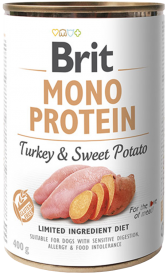 BRIT Mono Protein Turkey / Sweet Potato INDYK ZIEMNIAKI 400g - Zdjęcie główne