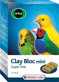 VERSELE LAGA Orlux Clay Bloc Mini Kostka gliniana dla małych ptaków 540g - Zdjęcie nr 2