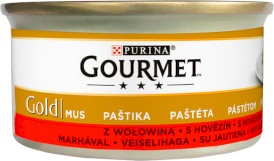 PURINA GOURMET Gold Mus z Wołowiną 85g - Zdjęcie nr 2