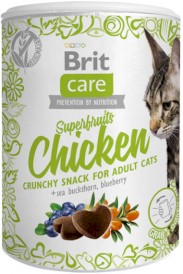 BRIT Care Cat Snack Superfruits CHICKEN Kurczak Adult 100g - Zdjęcie główne