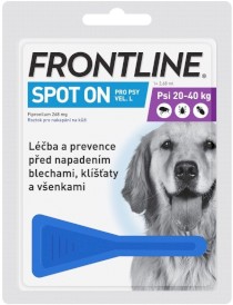 FRONTLINE Spot-On Krople na kleszcze dla psa L 20-40kg 3szt. - Zdjęcie nr 4