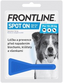 FRONTLINE Spot-On Krople na kleszcze dla psa M 10-20kg 3szt. - Zdjęcie nr 4