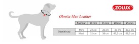 ZOLUX Obroża regulowana Mac Leather Żółta 25mm - Zdjęcie nr 4