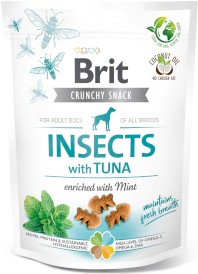 BRIT Care Dog Crunchy INSECTS Tuna Owady Tuńczyk 200g - Zdjęcie główne