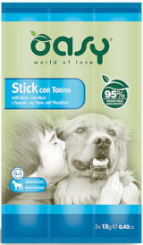 OASY Dog Stick with Tuna Paluszki mięsne z Tuńczykiem 3x12g