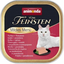 ANIMONDA Vom Feinsten Cat Menue Indyk Pomidory 100g - Zdjęcie główne