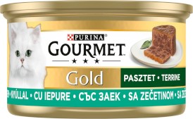 PURINA GOURMET Gold Pasztet Królik 85g - Zdjęcie główne