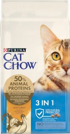 PURINA Cat Chow 3 w 1 Bogata w Indyka 15kg - Zdjęcie główne