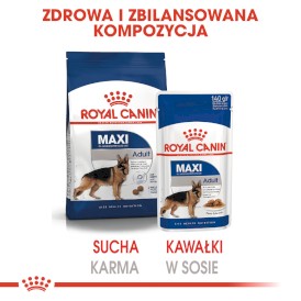 ROYAL CANIN Maxi Adult w sosie 10x140g - Zdjęcie nr 7