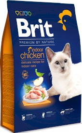 BRIT Premium by Nature Cat INDOOR Chicken 8kg - Zdjęcie główne