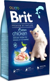 BRIT Premium by Nature KITTEN Chicken 8kg - Zdjęcie główne