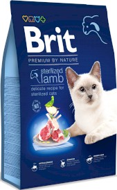 BRIT Premium by Nature Cat STERILISED Lamb 8kg - Zdjęcie główne