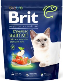 BRIT Premium by Nature Cat STERILISED Salmon 300g - Zdjęcie główne