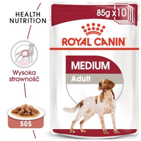 ROYAL CANIN Medium Adult w sosie 140g