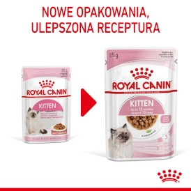 ROYAL CANIN KITTEN w sosie 12x85g - Zdjęcie nr 4