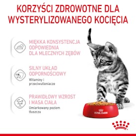 ROYAL CANIN Kitten Sterilised w galaretce 85g - Zdjęcie nr 5