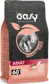 OASY Cat ADULT GrainFree Turkey Indyk bez zbóż 1,5kg - Zdjęcie główne