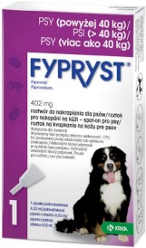 FYPRYST Spot-On Psy >40kg Krople na kleszcze pchły 3szt. - Zdjęcie nr 3