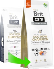 BRIT Care Dog Hypoallergenic Show CHAMPION Ryby 3kg - Zdjęcie nr 3