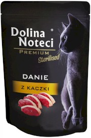 DOLINA NOTECI Premium Kot Sterilised Danie z Kaczki PAKIET 10x85g - Zdjęcie nr 2