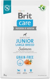 BRIT Care Dog Grain Free Junior Large Breed Salmon 3kg - Zdjęcie nr 2