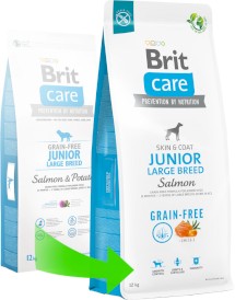 BRIT Care Dog Grain Free Junior Large Breed Salmon 3kg - Zdjęcie nr 3