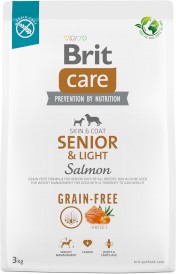 BRIT Care Dog Grain Free SENIOR / LIGHT Salmon 3kg - Zdjęcie nr 2