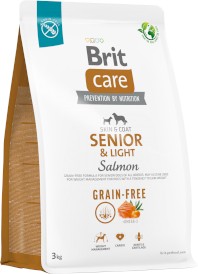 BRIT Care Dog Grain Free SENIOR / LIGHT Salmon 3kg - Zdjęcie główne