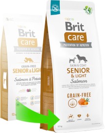 BRIT Care Dog Grain Free SENIOR / LIGHT Salmon 12kg - Zdjęcie nr 4