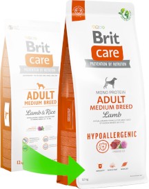 Brit Care Dog Hypoallergenic Adult Medium Lamb 3kg - Zdjęcie nr 3