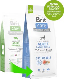 Brit Care Dog Sustainable Adult Large Breed Chicken Insect 12kg - Zdjęcie nr 5