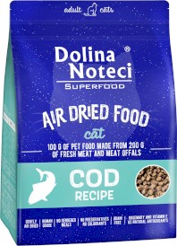 DOLINA NOTECI SUPERFOOD Kot Danie Suszone Dorsz 1kg - Zdjęcie główne