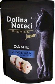 DOLINA NOTECI Premium Kot Junior Danie Dorsz Sardynki 20x85g PAKIET - Zdjęcie nr 2