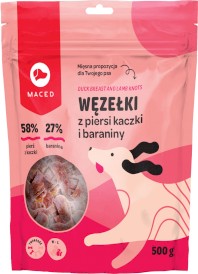 MACED Węzełki z Piersi Kaczki i Baraniny 500g - Zdjęcie główne