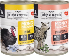 WIEJSKA ZAGRODA Szczenięta Monobiałkowa Jagnięcina 400g - Zdjęcie nr 2