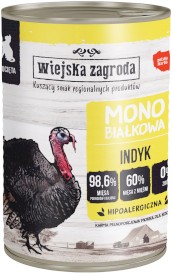 WIEJSKA ZAGRODA Kocięta Monobiałkowa Indyk 400g - Zdjęcie nr 2