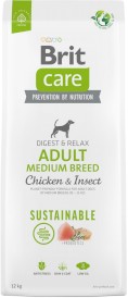 Brit Care Dog Sustainable Adult Medium Breed Chicken Insect 12kg+2kg - Zdjęcie nr 3