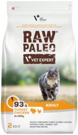 Vet Expert RAW PALEO Adult Indyk Kurczak 2kg