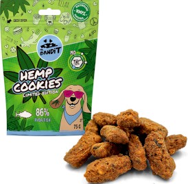 MR.BANDIT Hemp Cookies Fish Ryba z Konopią 75g - Zdjęcie nr 2