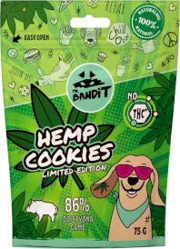 MR.BANDIT Hemp Cookies Game Dziczyzna z Konopią 75g - Zdjęcie główne