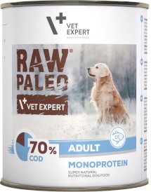 Vet Expert RAW PALEO Adult Monoprotein Dorsz 800g - Zdjęcie główne