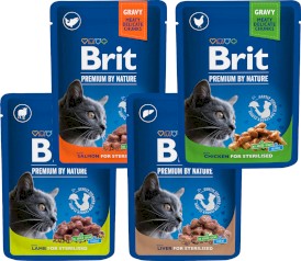 BRIT Cat Sterilised Liver Wątróbka saszetka 100g - Zdjęcie nr 2