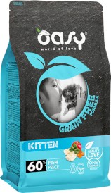 OASY Cat Kitten Grain Free Fish Ryba bez zbóż 300g - Zdjęcie główne