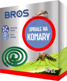 BROS Spirale na komary 10szt.