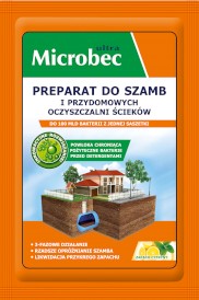 BROS Microbec Ultra Cytryna Preparat do szamb Saszetka 25g