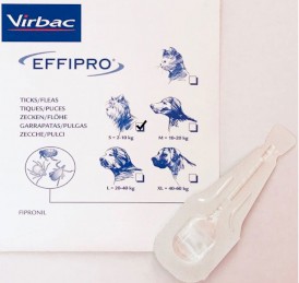 Virbac EFFIPRO Spot-On S Pies 2-10kg Krople na kleszcze 1szt. - Zdjęcie nr 2