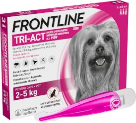 FRONTLINE TRI-ACT Spot-On XS 2-5kg na kleszcze i owady 1szt. - Zdjęcie nr 2